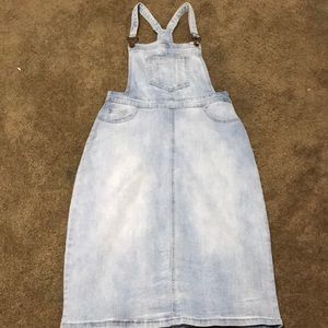 Skirt overalls
